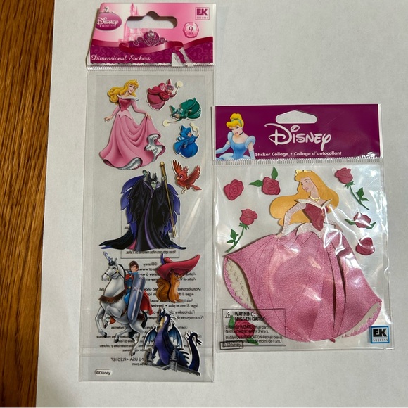 Disney Sleeping Beauty scrapbooking  stickers - Picture 1 of 3